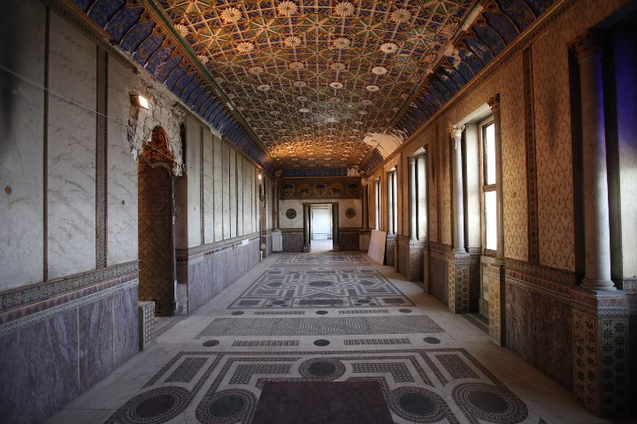 sala neoclassica palazzo forcella de seta