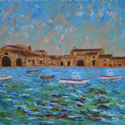 Le opere di pittura dell' artista emergente siciliano Salvo Distefano.