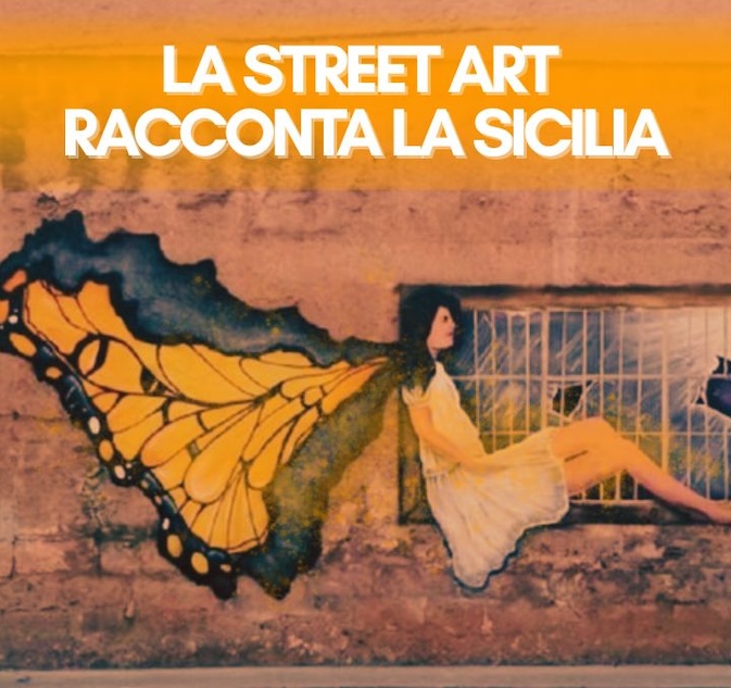 Murales Palermo street art sicilia arte urbana graffiti trinacria