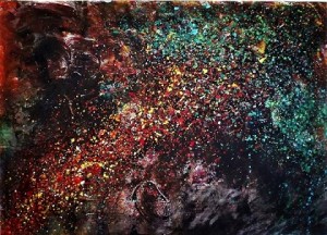 Pittura- Nebulose- Sere Rouge